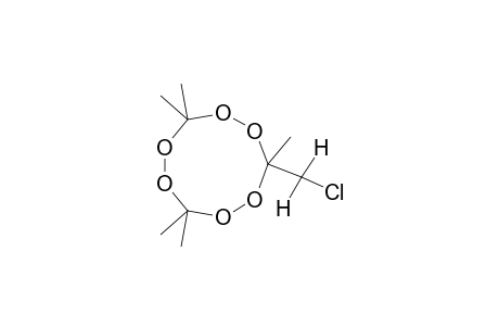 3-(CHLOROMETHYL)-3,6,6,9,9-PENTAMETHYL-1,2,4,5,7,8-HEXOXONANE