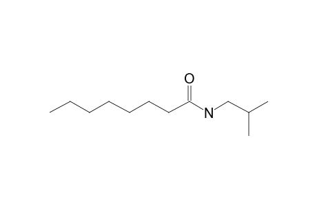 Octanamide, N-isobutyl-