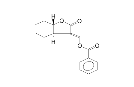 (E)-3-(BENZOYLOXYMETHYLENE)-TRANS-HEXAHYDRO-2(3H)-BENZOFURANONE
