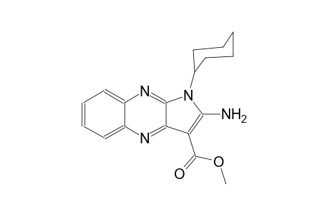 1H-pyrrolo[2,3-b]quinoxaline-3-carboxylic acid, 2-amino-1-cyclohexyl-, methyl ester
