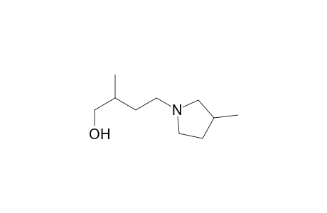2-Methyl-4-(3-methyl-1-pyrrolidinyl)-1-butanol
