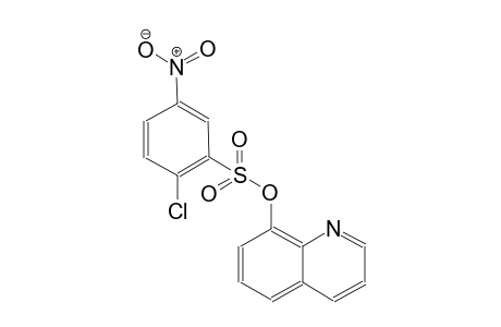 benzenesulfonic acid, 2-chloro-5-nitro-, 8-quinolinyl ester