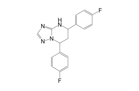5,7-bis(4-fluorophenyl)-4,5,6,7-tetrahydro[1,2,4]triazolo[1,5-a]pyrimidine