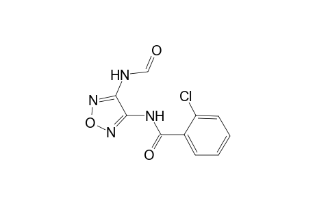 2-Chloro-N-[4-(formylamino)-1,2,5-oxadiazol-3-yl]benzamide