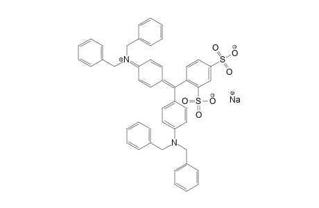 Sodium 4-{[4-(dibenzylamino)phenyl][4-(dibenzyliminio)-2,5-cyclohexadien-1-ylidene]methyl}-1,3-benzenedisulfonate