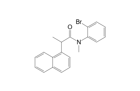 N-(2-Bromophenyl)-N-methyl-2-(1-naphthyl)propanamide