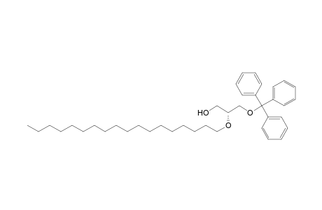 1-Propanol, 2-(octadecyloxy)-3-(triphenylmethoxy)-, (.+-.)-