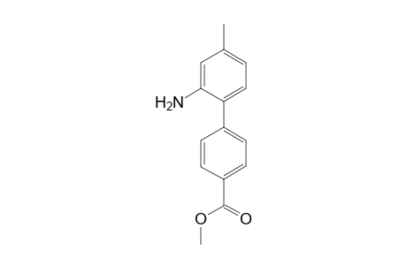 Methyl 2'-amino-4'-methylbiphenyl-4-carboxylate