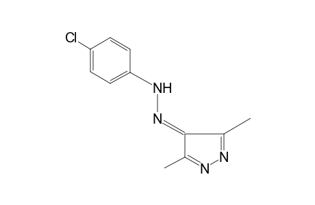 3,5-DIMETHYL-4H-PYRAZOL-4-ONE, (p-CHLOROPHENYL)HYDRAZONE