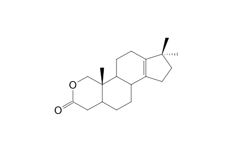 17-Desoxy-17-methyl-18-nor-13,14-dehydro-oxandrolone
