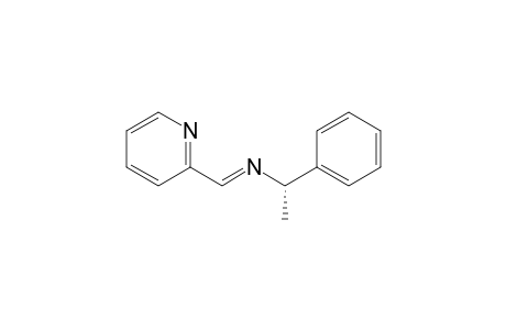 (S)-N-(2-Pyridylmethylidene)-1-phenylethanamine