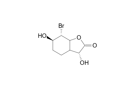 5-endo-Bromo-4-endo,9-endo-dihydroxy-7-oxabicyclo[4.3.0]nonane-8-one