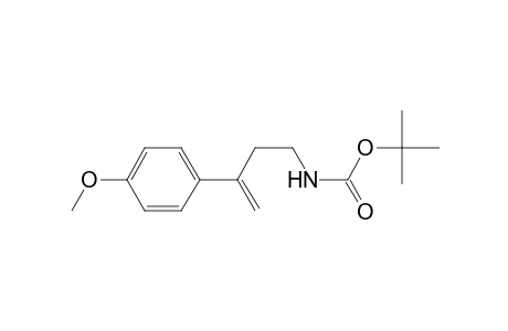 N-[3-(4-methoxyphenyl)but-3-enyl]carbamic acid tert-butyl ester