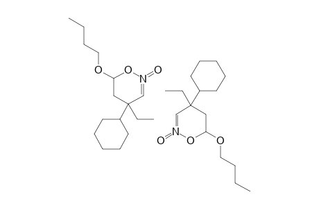 6-BUTOXY-4-CYCLOHEXYL-4-ETHYL-5,6-DIHYDRO-4-H-[1,2]-OXAZIDE-N-OXIDE