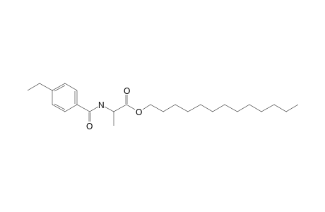 L-Alanine, N-(4-ethylbenzoyl)-, tridecyl ester