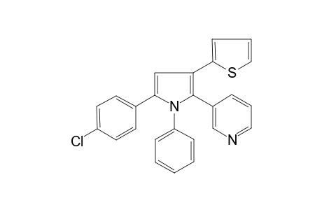 3-[5-(4-chloro-phenyl)-1-phenyl-3-thiophen-2-yl-1H-pyrrol-2-yl]-pyridine