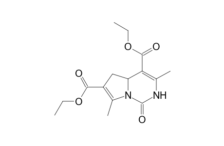 Pyrrolo[1,2-c]pyrimidine-4,6-dicarboxylic acid, 1,2,4a,5-tetrahydro-3,7-dimethyl-1-oxo-, diethyl ester