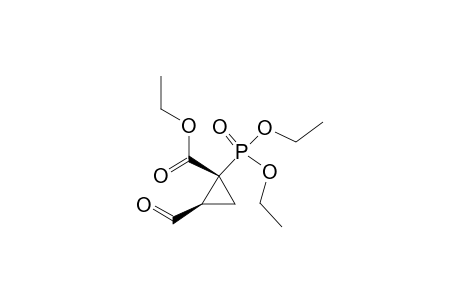 Ethyl r-1-(Diethoxyphosphoryl)-c-2-formyl-1-cyclopropanecarboxylate