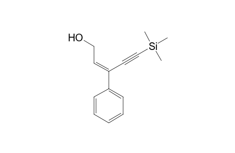 (Z)-3-Phenyl-5-(trimethylsilyl)pent-2-en-4-yn-1-ol