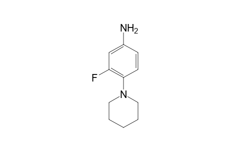 Benzenamine, 3-fluoro-4-(1-piperidinyl)-