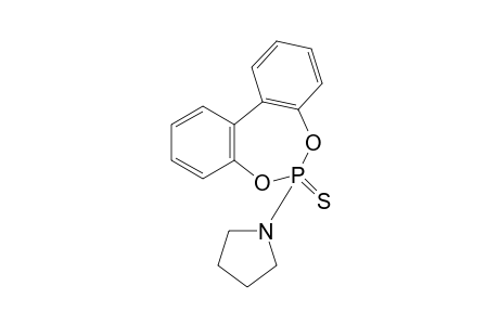6-(1-Pyrrolidinyl)-dibenzo(D,F)(1,3,2)dioxaphosphepin 6-sulfide