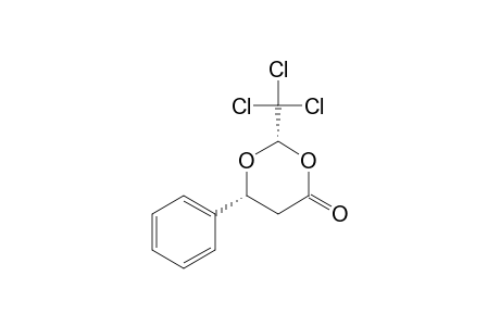 cis-6-phenyl-2-trichloromethyl-1,3-dioxan-4-one