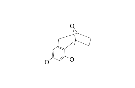 BRUGUIEROL_C;2,4-DIHYDROXY-5-METHYL-5,8-EPOXY-6,7,8,9-TETRAHYDRO-5-H-BENZO-[A]-CYCLOHEPTENE