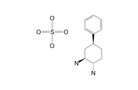 4-PHENYL-TRANS-CYCLOHEXANE-1,2-DIAMINE-DIHYDROGENSULFATE