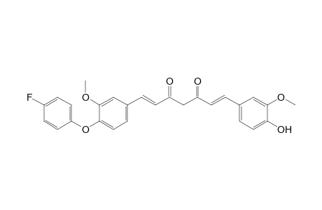 Curcumin -[4- (4"-Fluorophenyl)] derivative