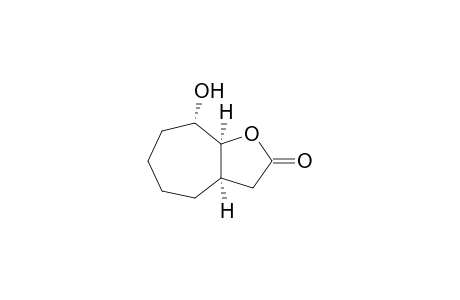 2H-Cyclohepta[b]furan-2-one, octahydro-8-hydroxy-, (3a.alpha.,8.alpha.,8a.alpha.)-
