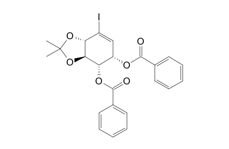 [(3aR,4S,5S,7aS)-4-(Benzoyloxy)-7-iodo-2,2-dimethyl-3a,4,5,7a-tetrahydro-1,3-benzodioxol-5-yl] - Benzoate