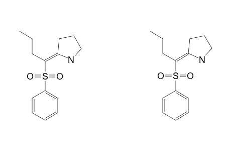 2-(1-PHENYLSULFONYLBUTYLIDENE)-PYRROLIDINE