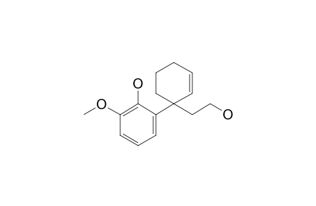 2-[1-(2-hydroxyethyl)-1-cyclohex-2-enyl]-6-methoxyphenol