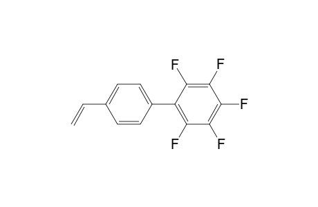 2,3,4,5,6-Pentafluoro-4'-vinyl-1,1'-biphenyl