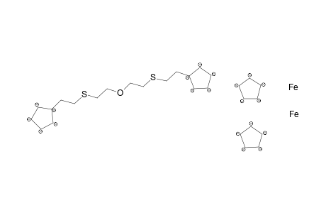 Ferrocene, 1,1''-[oxybis(2,1-ethanediylthio-2,1-ethanediyl)]bis-