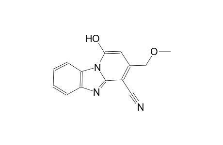 pyrido[1,2-a]benzimidazole-4-carbonitrile, 1-hydroxy-3-(methoxymethyl)-