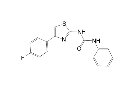 N-[4-(4-fluorophenyl)-1,3-thiazol-2-yl]-N'-phenylurea