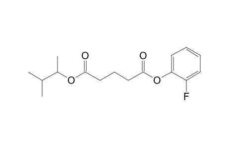 Glutaric acid, 2-fluorophenyl 3-methylbut-2-yl ester