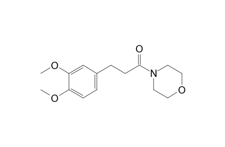3-(3,4-dimethoxyphenyl)-1-morpholinopropan-1-one