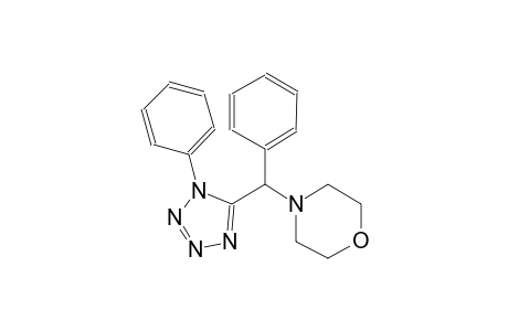 morpholine, 4-[phenyl(1-phenyl-1H-tetrazol-5-yl)methyl]-