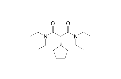 N,N'-Bisethyl-3-(cyclopentylidene)-1,3-propandiamide