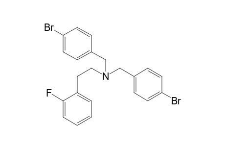 2-Fluorophenethylamine N,N-bis(4-bromobenzyl)