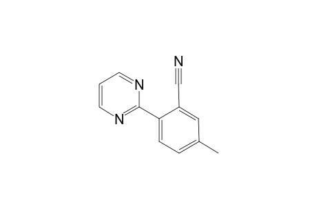 5-Methyl-2-pyrimidin-2-yl-benzonitrile