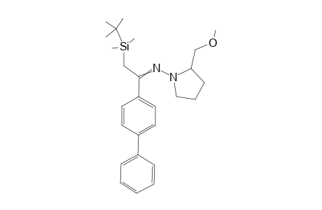 1-[2'-(t-Butyldimethylsilyl)-1'-[(4-phenyl)phenyl]eth-1'-ylideneamino]-2-(methoxymethyl)pyrrolidine