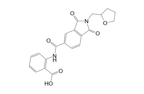 benzoic acid, 2-[[[2,3-dihydro-1,3-dioxo-2-[(tetrahydro-2-furanyl)methyl]-1H-isoindol-5-yl]carbonyl]amino]-