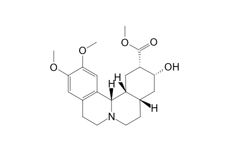 1H-Dibenzo[a,h]quinolizine-2-carboxylic acid, 2,3,4,4a,5,6,8,9,13b,13c-decahydro-3-hydroxy-11,12-dimethoxy-, methyl ester, (2.alpha.,3.alpha.,4a.beta.,13b.beta.,13c.beta.)-