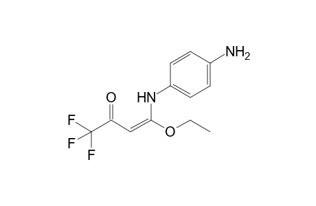 (E)-4-Ethoxy-4-(4-aminoanilino)-1,1,1-trifluorobut-3-en-2-one
