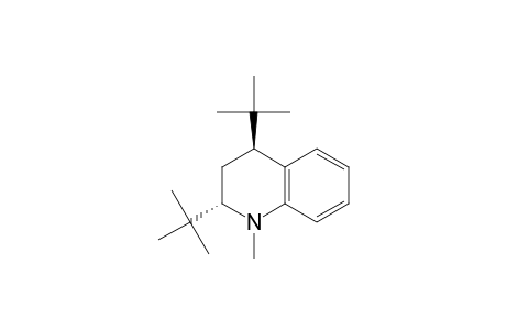 trans-2,4-Bis(1,1-dimethylethyl)-1,2,3,4-tetrahydro-1-methylquinoline