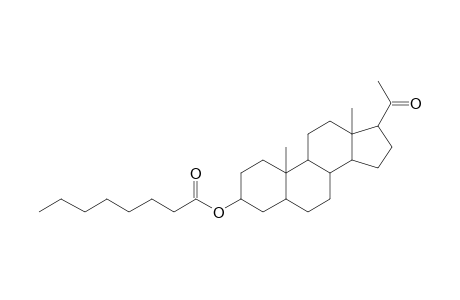 Pregnan-3.alpha.-ol-20-one, octanoate