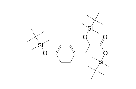 tert-Butyl(dimethyl)silyl 2-([tert-butyl(dimethyl)silyl]oxy)-3-(4-([tert-butyl(dimethyl)silyl]oxy)phenyl)propanoate